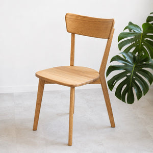 Pack de 2 o 4 Sillas de Comedor de Madera Maciza de Roble Diana | NordicStory