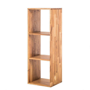 NordicStory Estanteria Libreria de madera maciza de roble