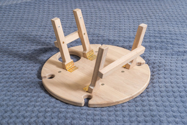 NordicStory Mesa De Picnic Portátil para Vino, Bandeja Plegable