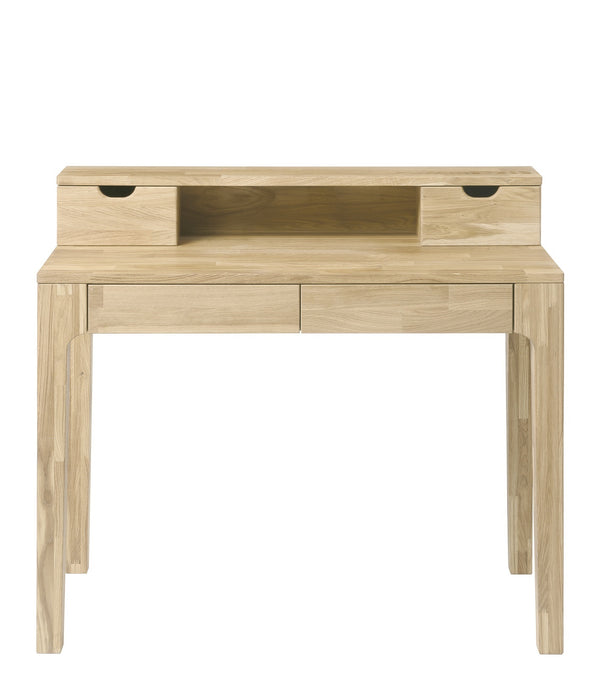 NordicStory Mesa escritorio de madera maciza de roble